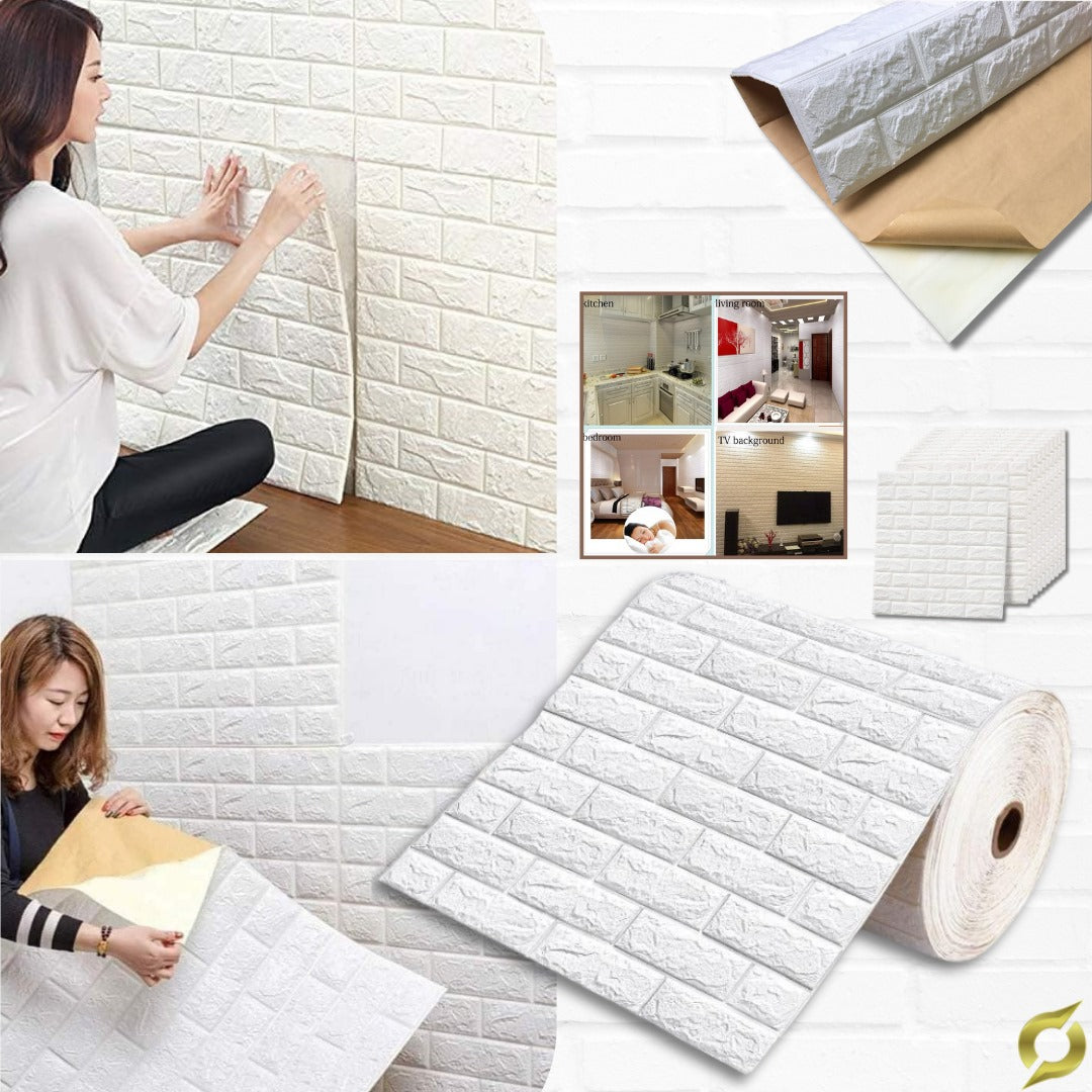 Zidne naljepnice u roli s 3D megjelenéssel 500x70 | 3DWALL