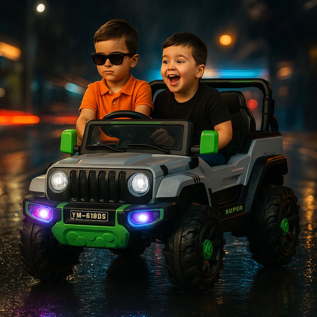 Elektromos Gyerek Jeep + Távirányító