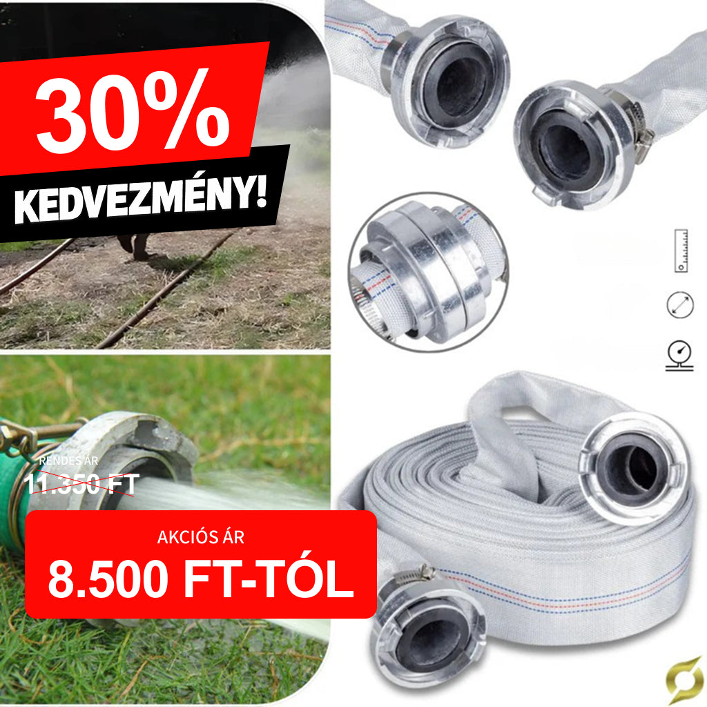 Tűzoltótömlő öntözéshez 2'' – 20 m / 30 m