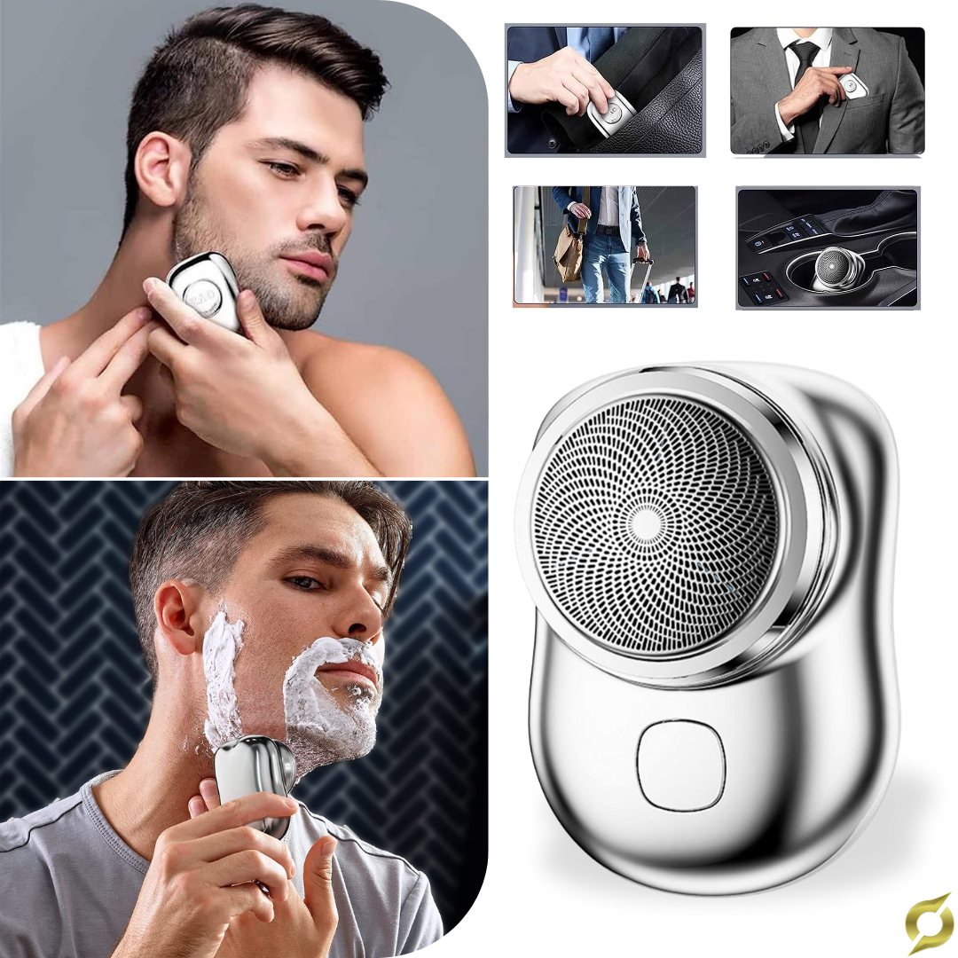 Mini hordozható elektromos borotva