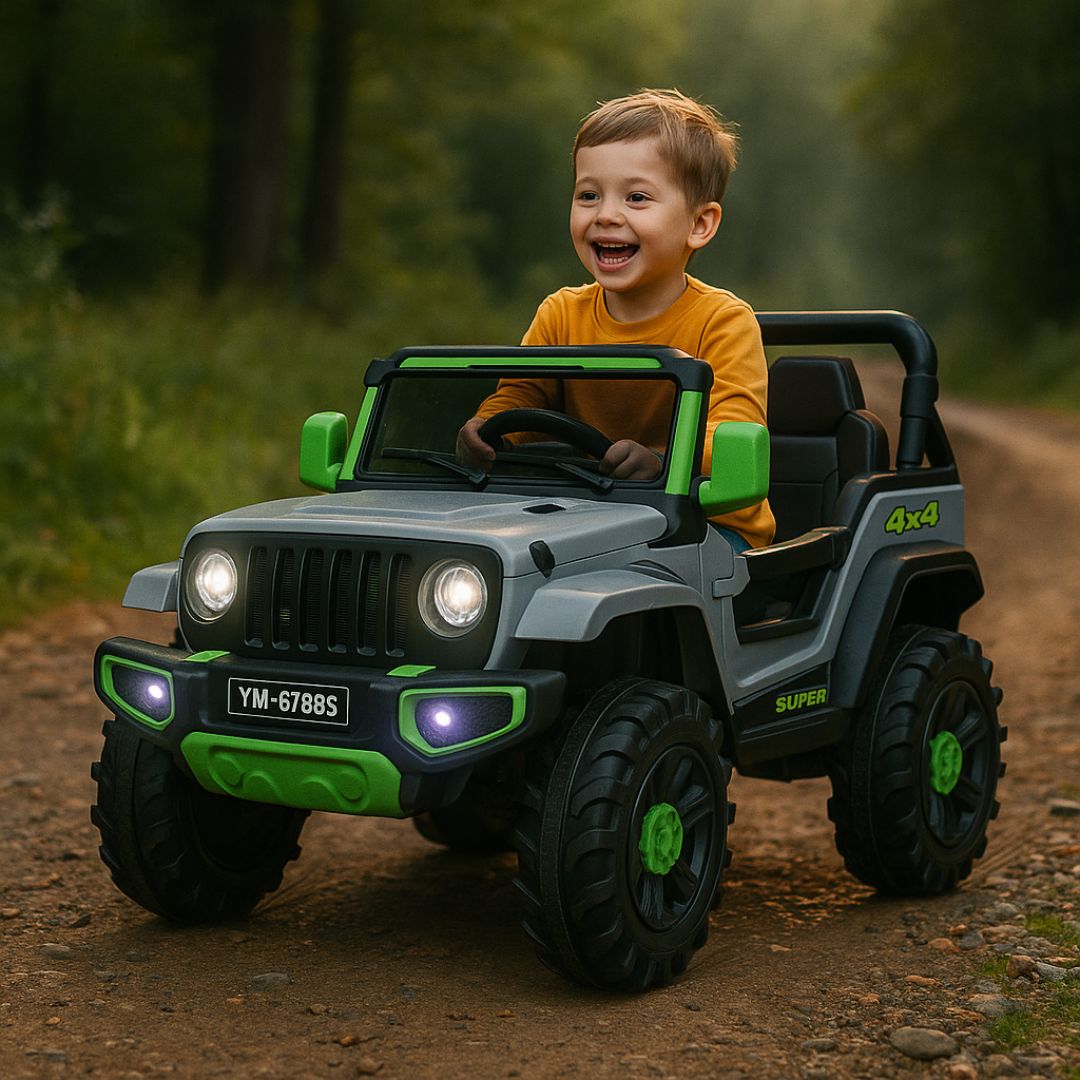 Elektromos Gyerek Jeep + Távirányító