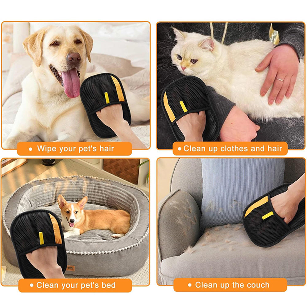 Dvostrás kesztyű háziállatok ápolásához | GroomGlove