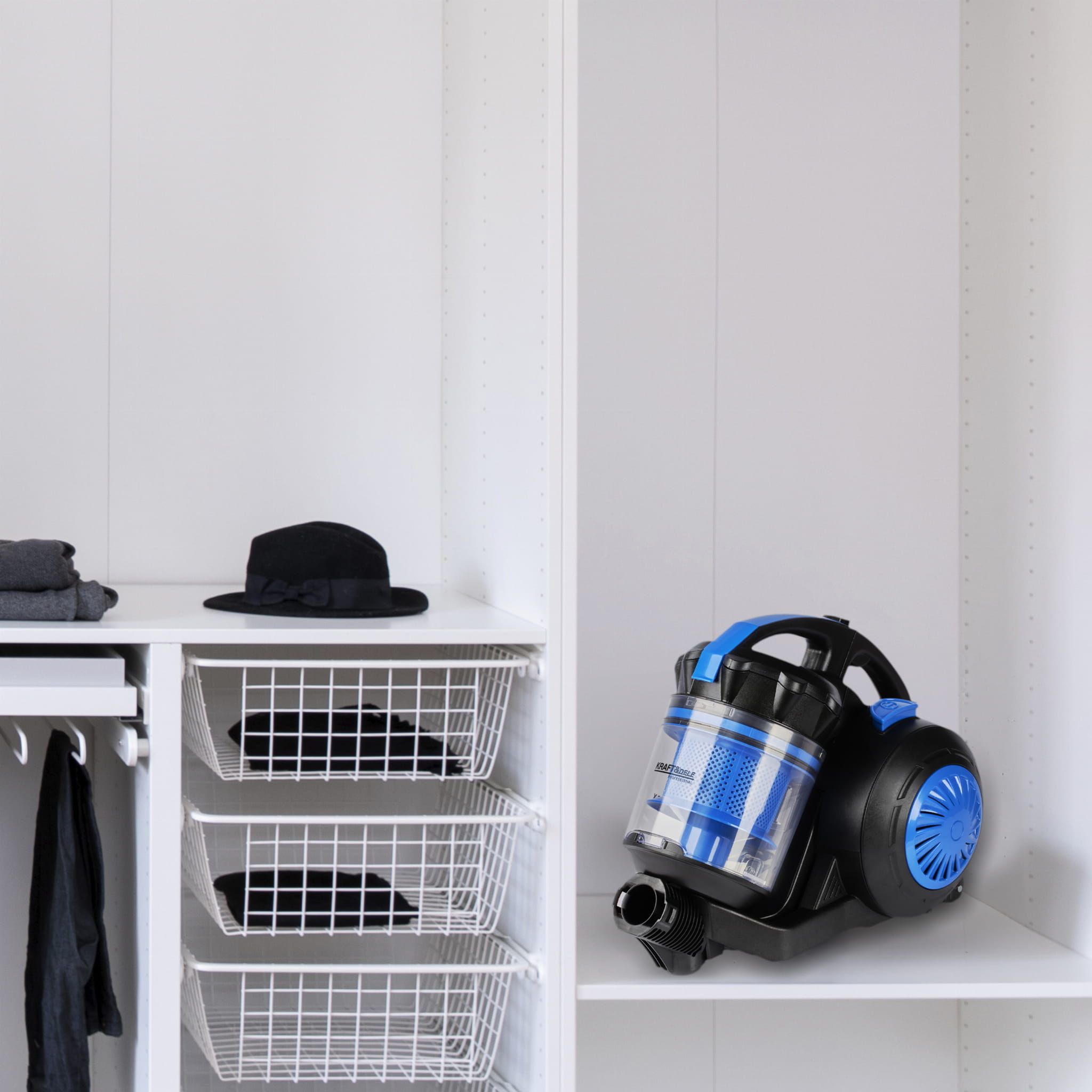 ZAKÁK NÉLKÜLI ELEKTROMOS PORSZÍVÓ Kraft&Dele®