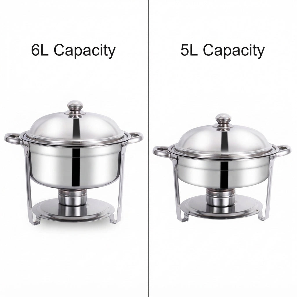 Tálalóedény – INOX 6 L / 5 L