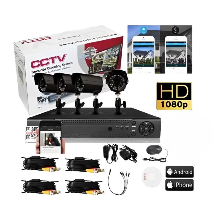 CCTV Full HD biztonsági rendszer