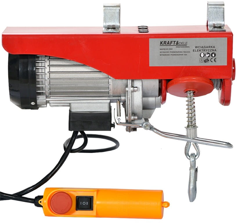 ELEKTROMOS CSÖRLŐ KÖTELTEL 500 KG Kraft&Dele®