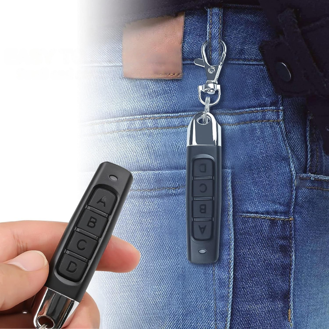 Univerzális távirányító automata ajtókhoz és riasztórendszerekhez