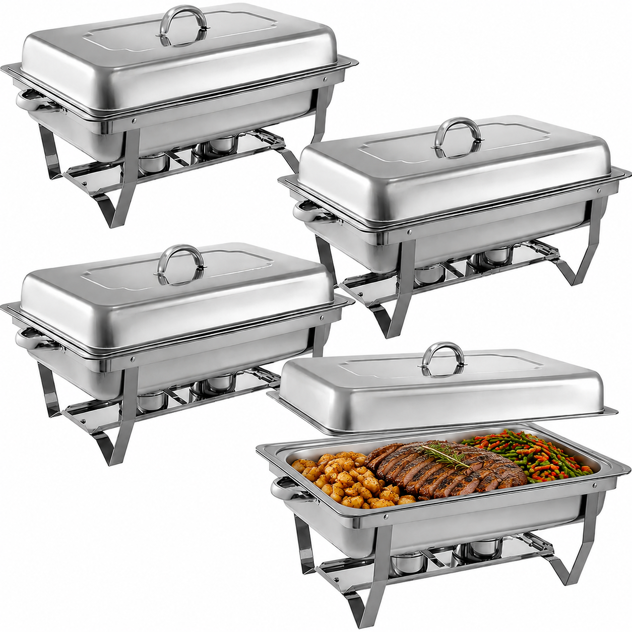 Posuda za serviranje Chafing Lux – INOX 11 L