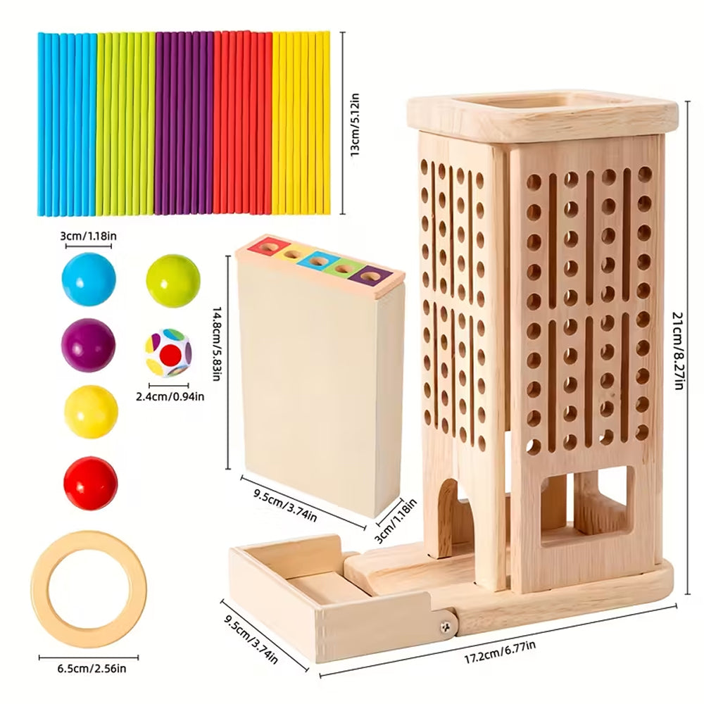 3 az 1-ben Fa ügyességi játék | TowerPlay
