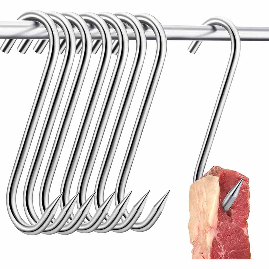 INOX hús kampók (50 db/csomag)