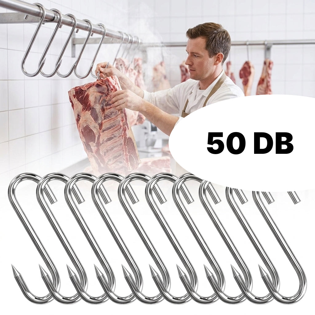 INOX hús kampók (50 db/csomag)