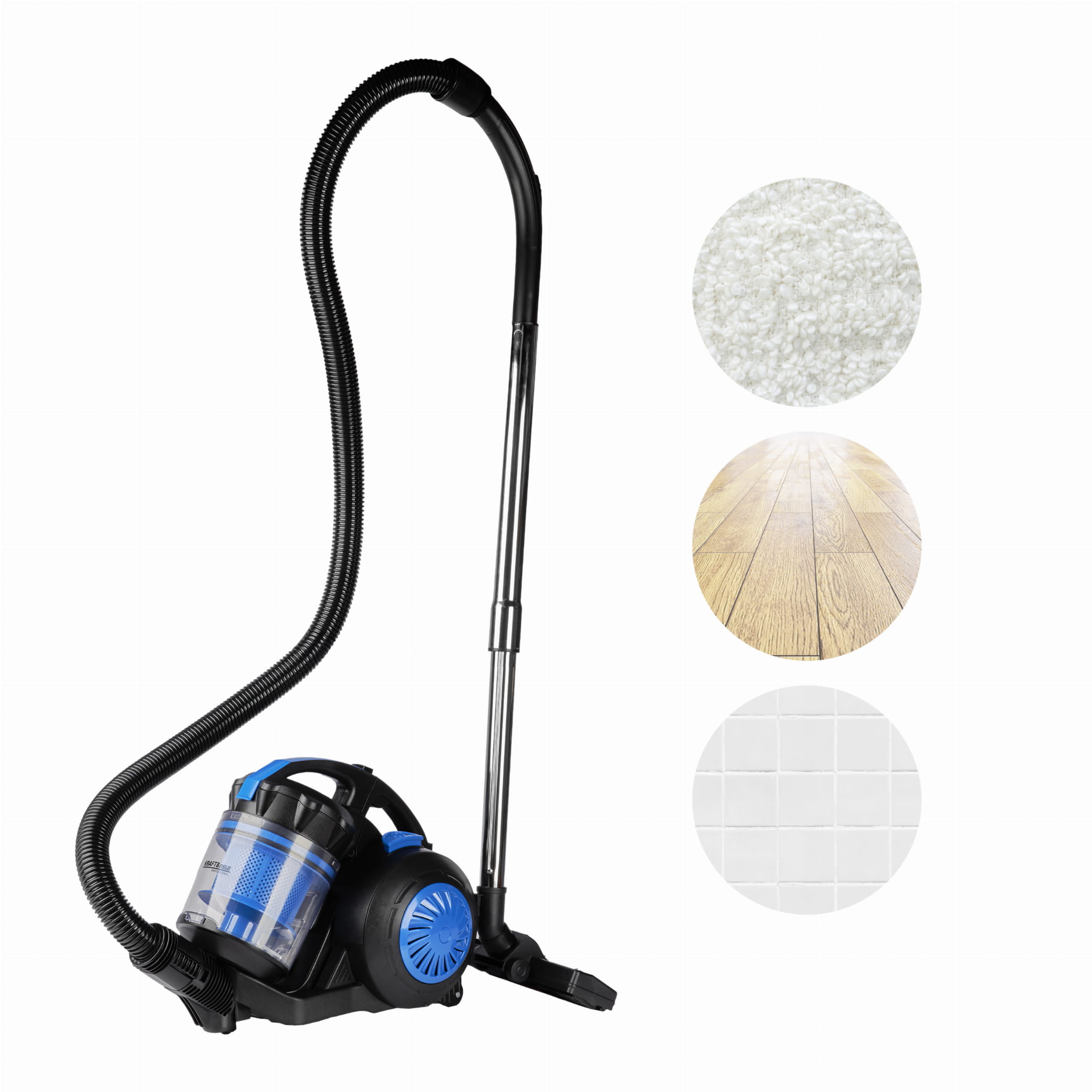 ZAKÁK NÉLKÜLI ELEKTROMOS PORSZÍVÓ Kraft&Dele®