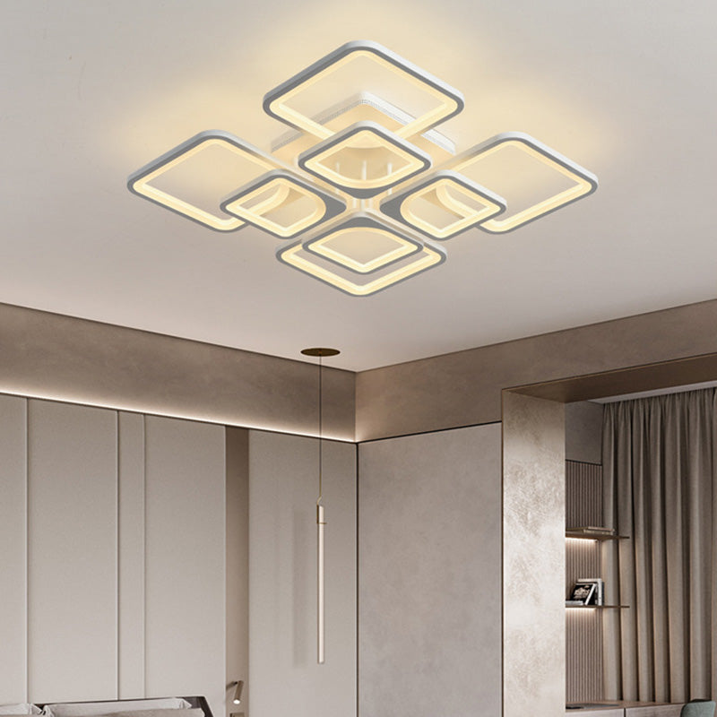 Luxus LED mennyezeti lámpa 8 részből - 90 W