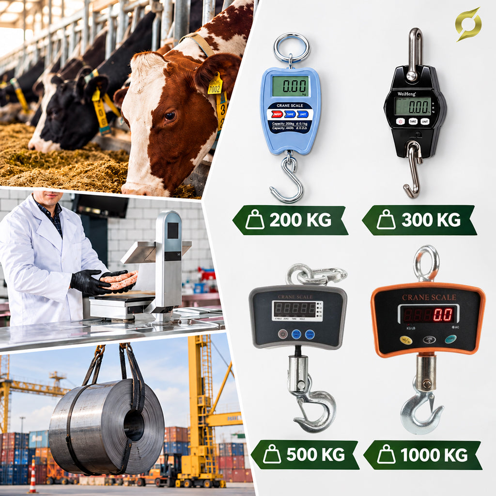 Digitális mérleg 1000KG/500KG/300KG/200KG